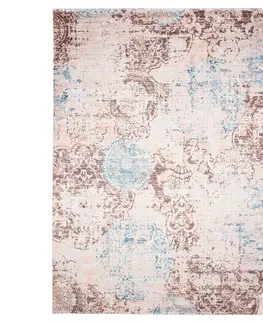 Moderní koberce Trendy koberec v hnědých odstínech s jemným vzorem
