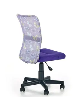 Kancelářské židle HALMAR Kancelářská židle Dango fialová