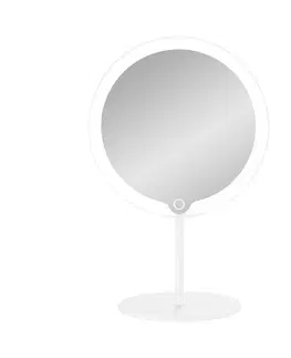 Zrcadla BLOMUS Zrcadlo kosmetické led nerezové bílé modo