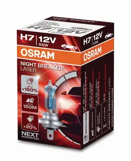 Autožárovky OSRAM H7 64210NL NIGHT BREAKER LASER +150% 55W