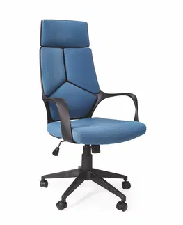Kancelářské židle HALMAR Kancelářské křeslo Voyan modré/černé