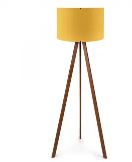 Svítidla Opviq Stojací lampa AYD VI 140 cm žlutá
