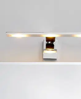 Nástěnná svítidla Lindby LED zrcadlové svítidlo Lorik, chrom