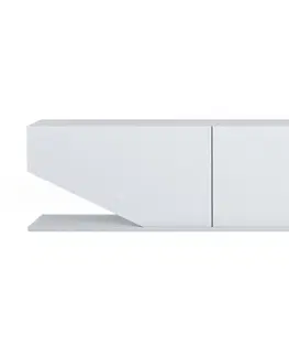 TV stolky Sofahouse Designový TV stolek Gagenia 180 cm bílý