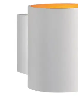 Svítidla  Nástěnné svítidlo SQUALLA TUBA 1xG9/50W/230V bílá/zlatá 