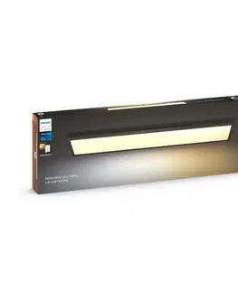 Chytré osvětlení Philips HUE Hue WA Aurelle přisazený LED panel 39W 3750lm 2200-6500K IP20 120x30cm černý + ovladač