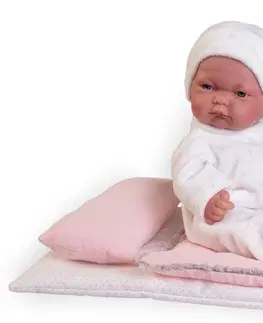 Hračky panenky ANTONIO JUAN - 84094 PITU - miminko s celovinylovým tělem - 26 cm
