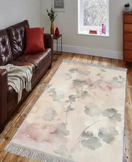 Koberce a koberečky Conceptum Hypnose Koberec Leaves 100x150 cm růžový