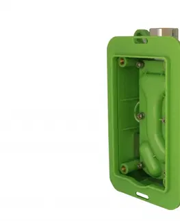 Koupelnové baterie HOPA BOX Kubo-2F, BOX pro podomítkovou baterii s přepínačem OLBAPM0014