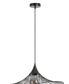 Moderní závěsná svítidla Rabalux závěsné svítidlo Sombero E27 1x MAX 60W matná černá 72004