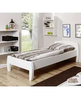 Jednolůžkové postele Postel Z Masívu Jasmin - 90x200cm