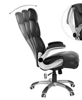 Kancelářské židle SONGMICS Kancelářská židle Zhetur černá