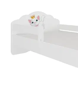 Postele ArtAdrk Dětská postel CASIMO | se zábranou Provedení: Sloník