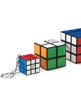 Hračky společenské hry SPIN MASTER - Rubikova Kostka  Sada Trio 4X4 + 3X3 + 2X2