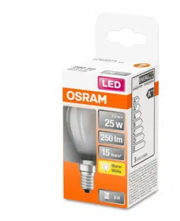 LED žárovky OSRAM OSRAM Classic P LED žárovka E14 2,5W 2 700K matná