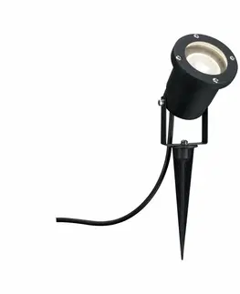 LED reflektory Paulmann Outdoor LED pro osvětlení rostlin zápich IP44 3,5W GU10 černá 988.96 P 98896