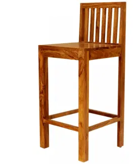 Židle Barová židle z indického masivu palisandr / sheesham