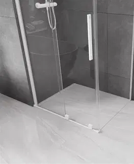 Sprchové kouty MEXEN/S Velar sprchový kout 140 x 90, transparent, bílá 871-140-090-01-20