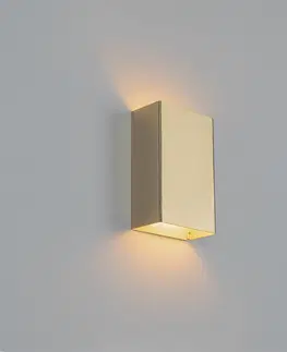Nastenna svitidla Moderní nástěnná lampa zlatá - Otan S