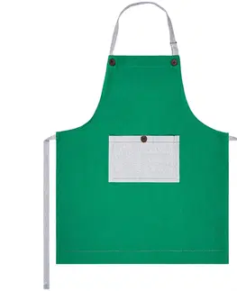 Zástěry Trade Concept Kuchyňská zástěra Heda zelená, 70 x 85 cm