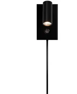 Bodová svítidla ve skandinávském stylu NORDLUX Omari nástěnné svítidlo černá 2112231003