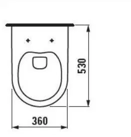 WC sedátka ALCADRAIN Sádromodul předstěnový instalační systém s bílým/ chrom tlačítkem M1720-1 + WC LAUFEN PRO RIMLESS + SEDÁTKO AM101/1120 M1720-1 LP1