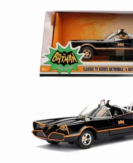Hračky JADA - Die-cast Batman 1966 Classic Batmobile 1:24