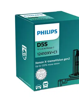 Autožárovky Philips D5S 12V 25W PK32d-7 X-tremeVision Gen2 1ks 12410XV+C1
