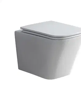 Záchody MEREO WC komplet pro sádrokarton s příslušenstvím MM02SETRB