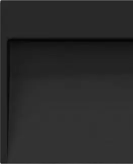Umyvadla MEXEN Ava umyvadlo na desku litý mramor B/O 120 x 46 cm, černá 23011270
