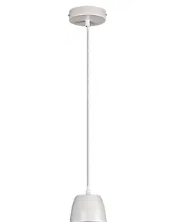 Klasická závěsná svítidla Rabalux závěsné svítidlo Wilbour E27 1x MAX 60W bílá 72014