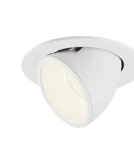 LED podhledová svítidla SLV BIG WHITE NUMINOS GIMBLE L zápustné stropní svítidlo bílé 4000 K 40° 1006024