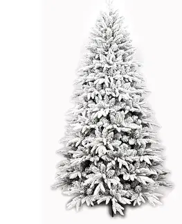 Vánoční dekorace Vánoční zasněžený stromek se stojánkem Cardiff, 150 cm