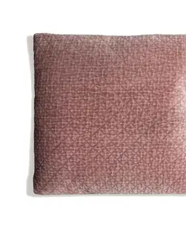 Stylové a designové polštáře a přikrývky Estila Designový polštář Karmen s růžovým bavlněným potahem 50cm