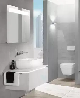 Záchody VILLEROY & BOCH Architectura Závěsné WC, zadní odpad, DirectFlush, AntiBac, CeramicPlus, alpská bílá 5685R0T2