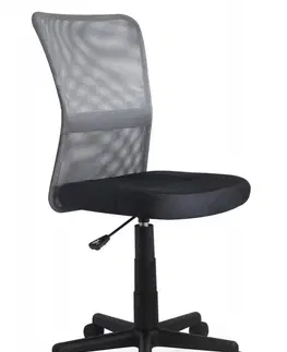 Kancelářské židle HALMAR Kancelářská židle Dango šedo-černá
