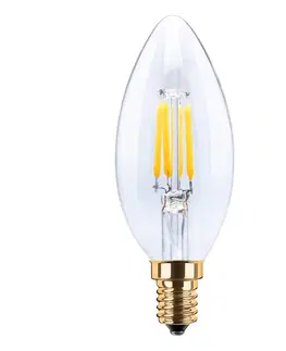 Stmívatelné LED žárovky Segula SEGULA LED svíčka 24V E14 3W 922 filament dim