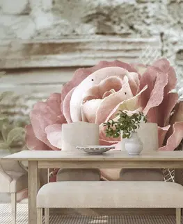 Samolepící tapety Samolepící fototapeta elegantní vintage růže