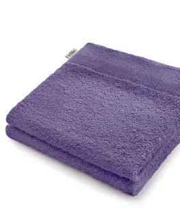 Ručníky Bavlněný ručník AmeliaHome AMARI fialový, velikost 50x100