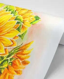 Samolepící tapety Samolepící tapeta nádherná slunečnice