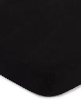 Prostěradla 4Home jersey prostěradlo černá, 160 x 200 cm