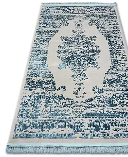 Koberce a koberečky Dywany Lusczow Kusový koberec MANYAS Fegy šedo-modrý, velikost 160x230