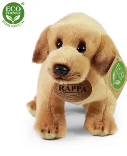 Hračky RAPPA - Plyšový labrador stojící 20 cm ECO-FRIENDLY