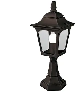 Zahradní lampy Elstead Elstead CPM4-BLACK - Venkovní lampa CHAPEL 1xE27/100W/230V IP44 