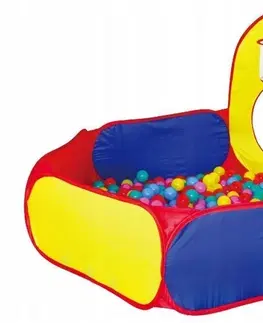Hračky Stanové hřiště pro děti, suchý bazén + 100 míčků