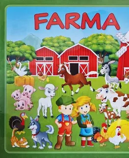 Hračky společenské hry WIKY - Společenská hra Farma 3-hry