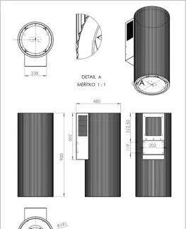Komínové odsavače par Ciarko Design CDP3802B CDP3802B