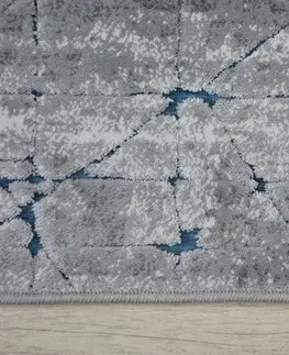 Koberce a koberečky Dywany Lusczow Kusový koberec ACRYLOVY YAZZ 6076 světle šedý / tmavě šedý, velikost 240x330
