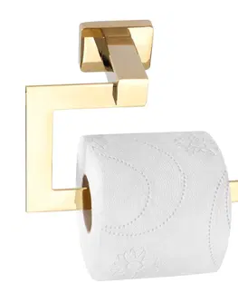 Koupelnové doplňky Tutumi Držák toaletního papíru Erlo 04 zlatý