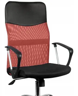 Kancelářské židle TP Living Otočná židle Nemo červená